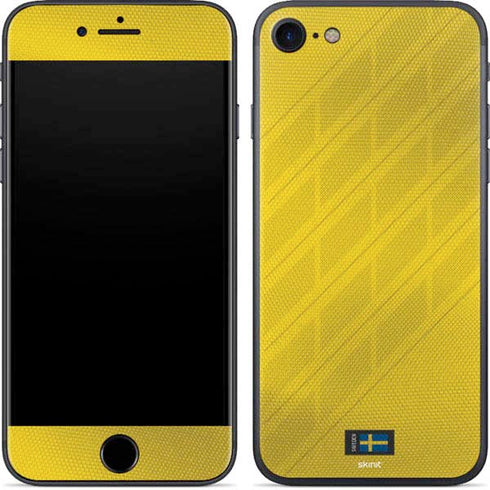 Sweden Soccer Flag iPhone 8 Skin