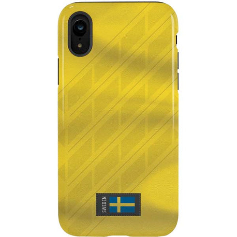 Sweden Soccer Flag iPhone XR Pro Case