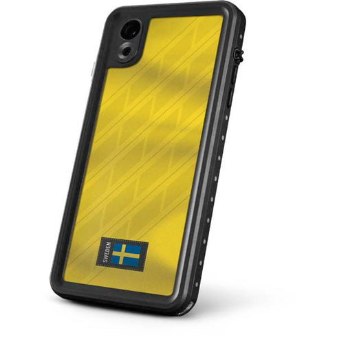 Sweden Soccer Flag iPhone XR Waterproof Case