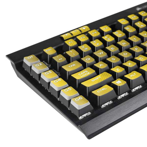 Sweden Soccer Flag K95 RGB PLATINUM Mechanical Gaming Keyboard Skin