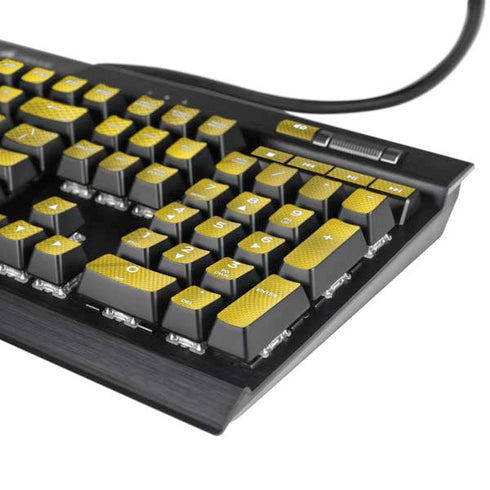 Sweden Soccer Flag K95 RGB PLATINUM Mechanical Gaming Keyboard Skin