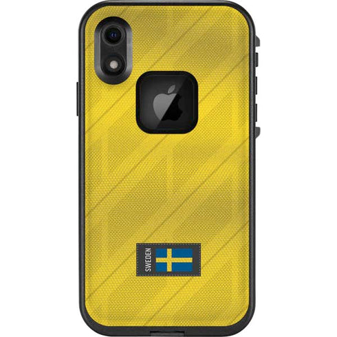 Sweden Soccer Flag LifeProof Fre iPhone Skin