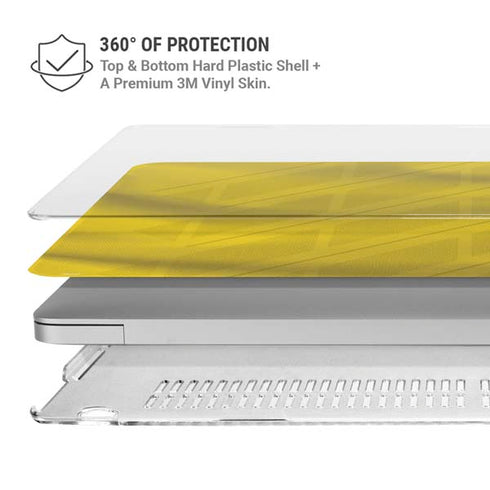 Sweden Soccer Flag MacBook Air 15in (2023-2025) Case plus Skin