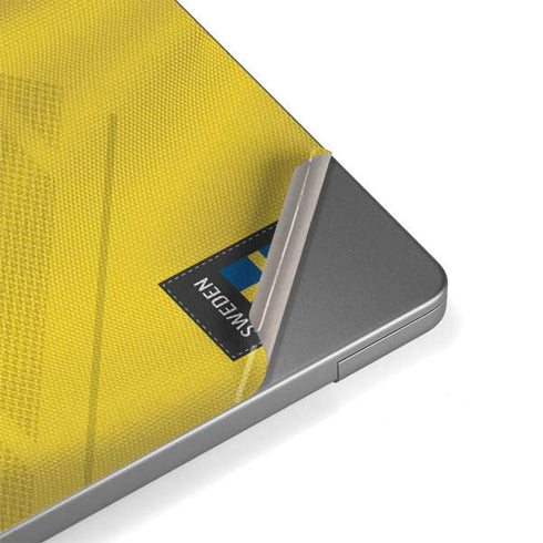 Sweden Soccer Flag MacBook Pro 14in (2021-24) Skin