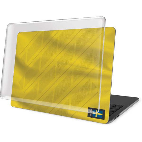 Sweden Soccer Flag MacBook Pro 16in (2019-20) Case plus Skin