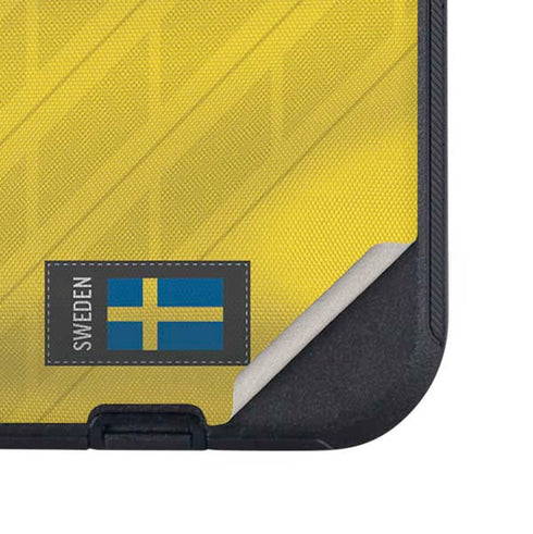 Sweden Soccer Flag Otterbox Defender iPhone Skin