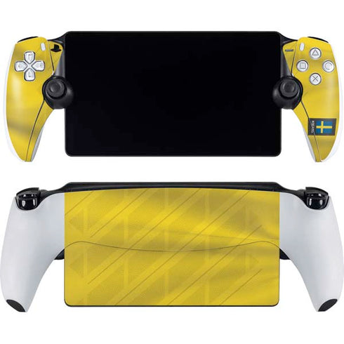 Sweden Soccer Flag PlayStation Portal Remote Player Skin