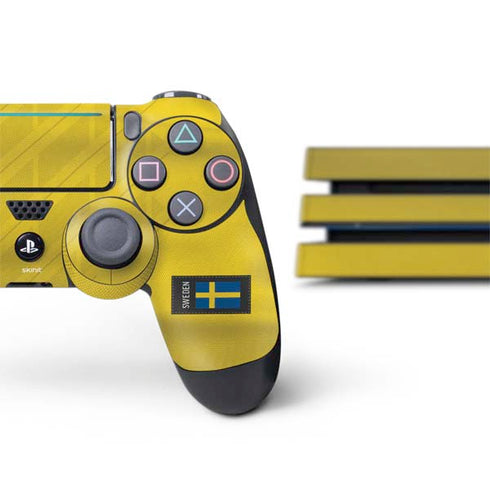 Sweden Soccer Flag PS4 Pro Bundle Skin