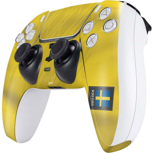 Sweden Soccer Flag PS5 Controller Skin