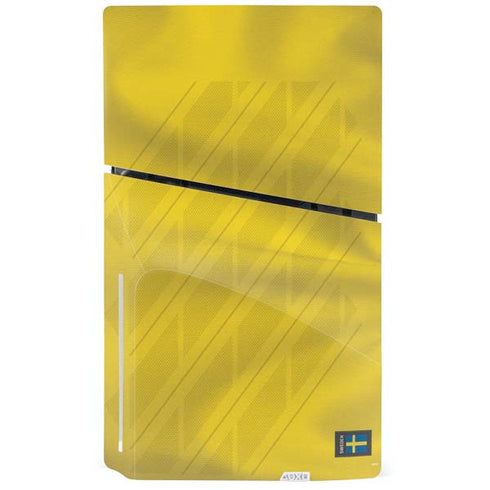 Sweden Soccer Flag PS5 Slim Disk Bundle Skin