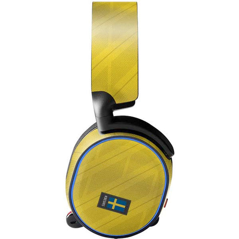 Sweden Soccer Flag SteelSeries Arctis 5 Skin
