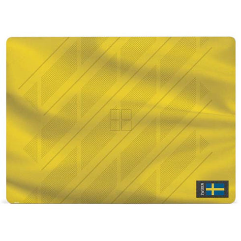 Sweden Soccer Flag Surface Laptop 2 Skin