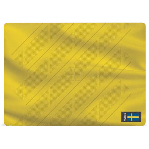 Sweden Soccer Flag Surface Laptop 3 13.5in Skin
