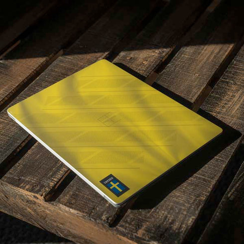 Sweden Soccer Flag Surface Laptop 3 13.5in Skin