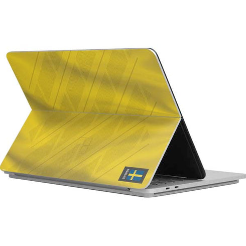 Sweden Soccer Flag Surface Laptop Studio Skin