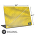 Sweden Soccer Flag Universal Laptop 11in (8.8 x 6.2in) Skin