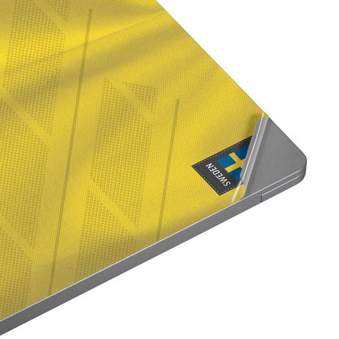 Sweden Soccer Flag Universal Laptop 14in (11.4 x 8.2in) Skin