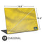 Sweden Soccer Flag Universal Laptop 18in (14.6 x 10.6in) Skin
