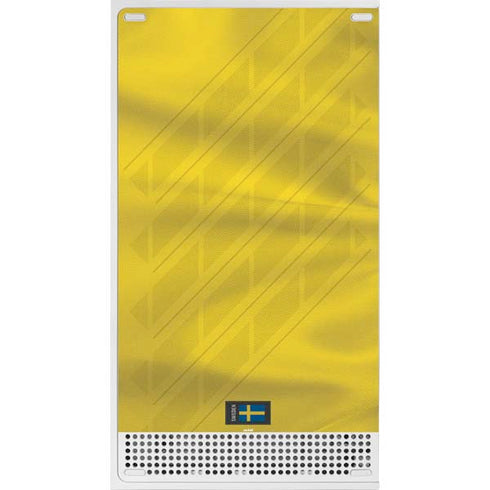 Sweden Soccer Flag Xbox Series S Skins