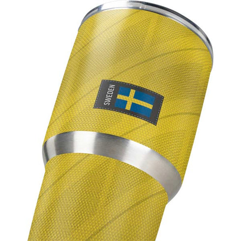 Sweden Soccer Flag Yeti 30oz Rambler Tumbler Skin