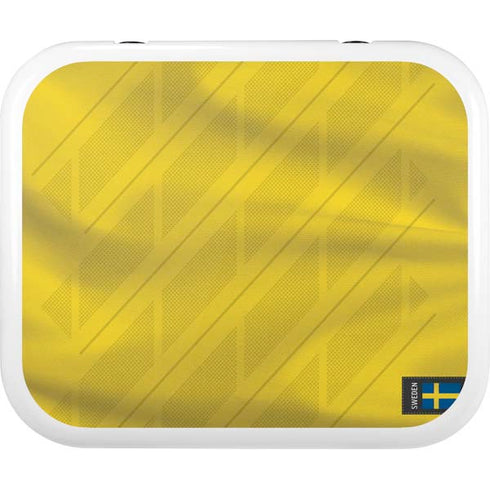 Sweden Soccer Flag YETI Roadie 24 Hard Cooler Skin