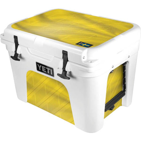 Sweden Soccer Flag YETI Tundra 35 Hard Cooler Skin