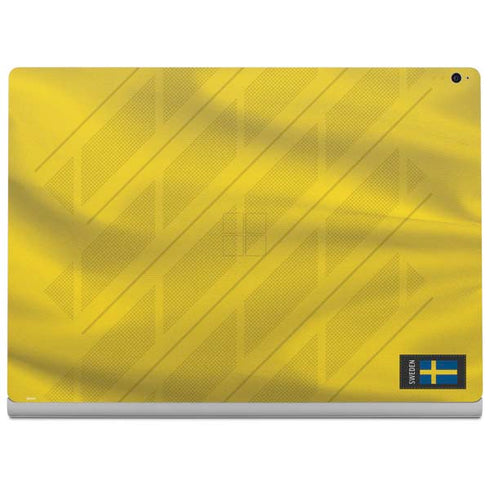 Sweden Soccer Flag Surface Book 2 15in Skin
