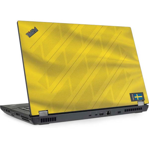 Sweden Soccer Flag Lenovo ThinkPad Skin