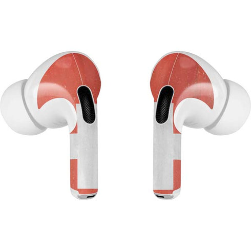 Switzerland Flag Distressed AirPods Pro 2nd Gen Skin