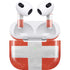 Switzerland Flag Distressed Apple AirPods (3rd Gen 2021) Skin