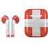 Switzerland Flag Distressed Apple AirPods Skin