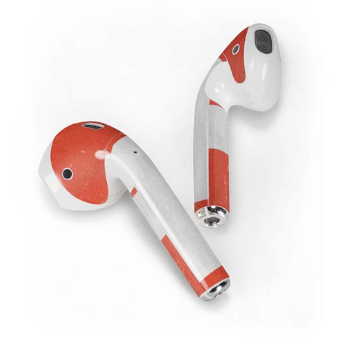 Switzerland Flag Distressed Apple AirPods Skin