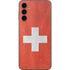 Switzerland Flag Distressed Galaxy A14 5G Skin
