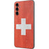 Switzerland Flag Distressed Galaxy A14 5G Skin