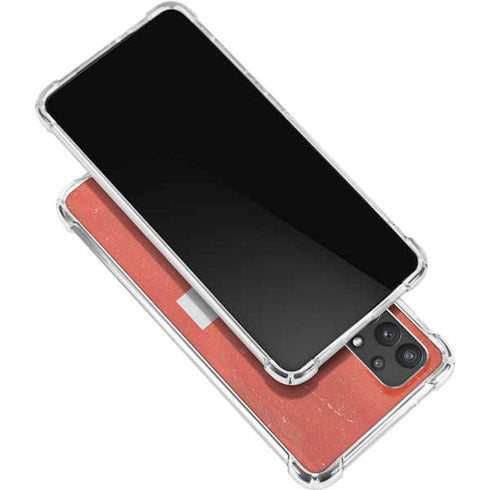 Switzerland Flag Distressed Galaxy A32 5G Clear Case