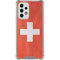 Switzerland Flag Distressed Galaxy A33 5G Clear Case