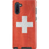 Switzerland Flag Distressed Galaxy Note 10 Pro Case
