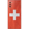 Switzerland Flag Distressed Galaxy Note 10 Skin