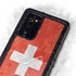 Switzerland Flag Distressed Galaxy Note20 5G Waterproof Case