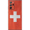 Switzerland Flag Distressed Galaxy Note20 Ultra 5G Skin