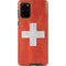 Switzerland Flag Distressed Galaxy S20 Plus Pro Case