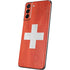Switzerland Flag Distressed Galaxy S21 5G Skin