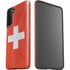 Switzerland Flag Distressed Galaxy S21 FE Pro Case