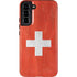 Switzerland Flag Distressed Galaxy S22 Plus Pro Case