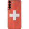 Switzerland Flag Distressed Galaxy S22 Plus Skin