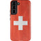 Switzerland Flag Distressed Galaxy S22 Pro Case