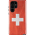 Switzerland Flag Distressed Galaxy S22 Ultra Pro Case