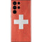 Switzerland Flag Distressed Galaxy S22 Ultra Skin