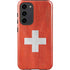 Switzerland Flag Distressed Galaxy S23 Plus Pro Case