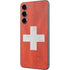 Switzerland Flag Distressed Galaxy S23 Plus Skin